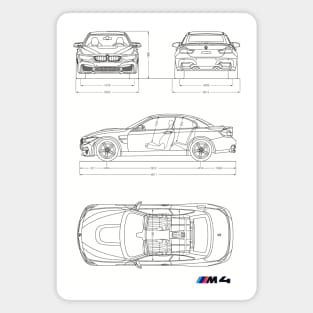 M4 Cabrio Magnet